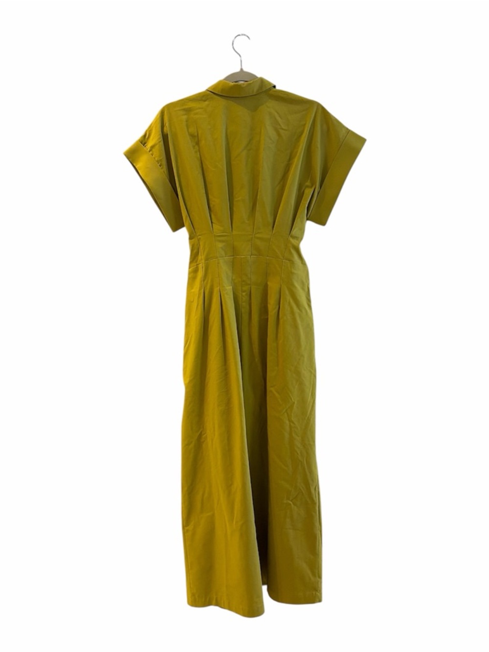 Anthropologie Exquise The Tobie Pleated Double-Buckle Jumpsuit Size M - Picture 5 of 9